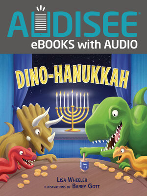 cover image of Dino-Hanukkah